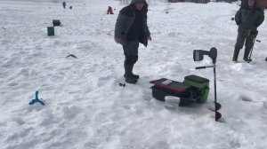 поимка форели