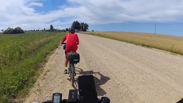 Вело поход Нарочь-Свирь. День 2