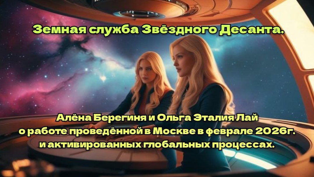 Алёна Берегиня и Ольга Эталия Лай о работе проведённой в Москве в начале 2026г