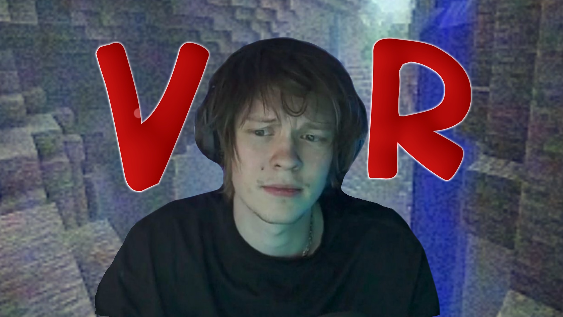 ДИПИНС пробует в VR хоррор маинкрафт