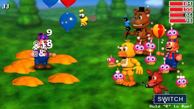 играем во Fnaf World #1