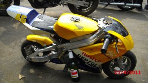 Открытие мотосезона 2011г (видео из личного архива). Воронеж.