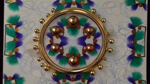 dreamina-2025-12-05-5284-Круглые объекты вращаются по часовой стр...