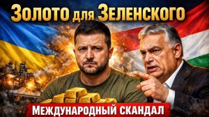 Золото для Зеленского. Международный скандал. Венгрия против Украины
