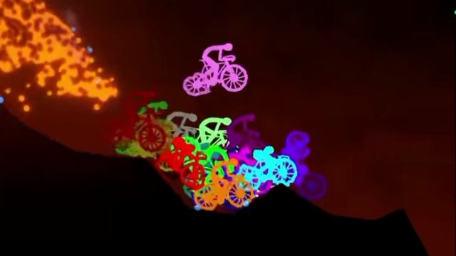 Cyclists Are Being Tested Through Lava! Part 2. (Please Subscribe) Cyclists.