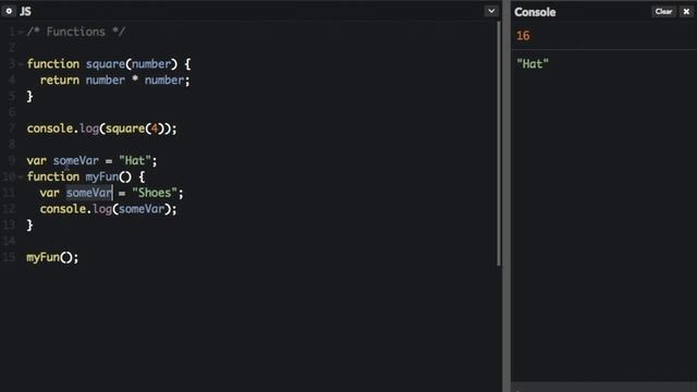 freeCodeCamp.org - 0121 - Functions