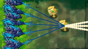 PvZ Fusion 3.5 В Обновлении Появилось Новое Растение: Золотой Тройной Фонарик !