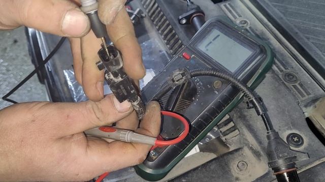 хендай Туксон 2018 год проверка датчика коленвала.