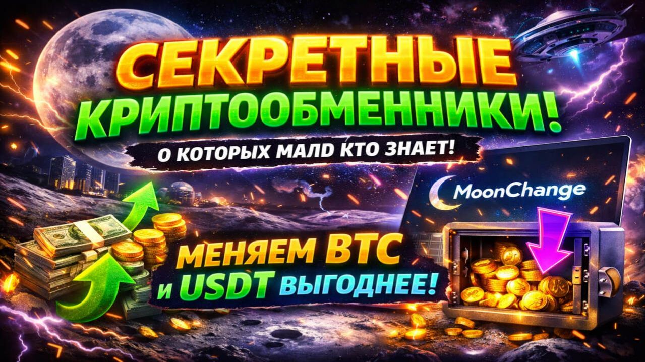 Секретные криптообменники, о которых мало кто знает — меняем BTC и USDT выгоднее