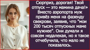 Вместо аэропорта муж привёз меня на фазенду свекрови | ИСТОРИИ ИЗ ЖИЗНИ | АУДИО РАССКАЗЫ