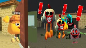 😨 Чикен Ган, но ДВЕРИ Телепортируют в КОШМАР!