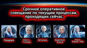 Срочное оперативное совещание по текущим процессам, проходящих сейчас.