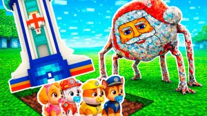 ЩЕНЯЧИЙ ПАТРУЛЬ ПРЯЧЕТСЯ от ГУГУ ГАГА ПОД БАЗОЙ РАЙДЕР СКАЙ ГОНЩИК ЧТО СЛУЧИЛОСЬ в МАЙНКРАФТ МУЛЬТИК