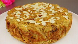 Рецепт полезного яблочного пирога. Без пшеничной муки! Без сахара!