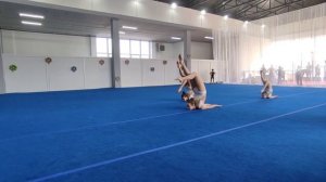 ТР 1 спортивный разряд, Петрова - Борисюк - Наумова, МАУДО ДТДиМ, Балансовое упражнение