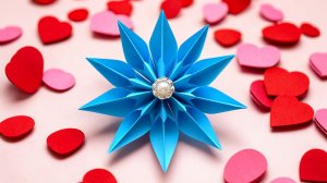 Цветы из бумаги Поделки оригами на 8 марта