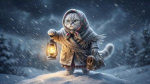 Рождественское чудо со слезами на глазах Храбрая бабушка спасла больных котят от Леденящего шторма