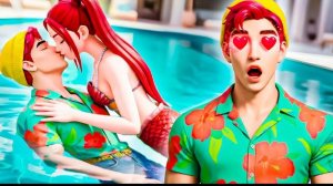 Джину и Руми помогают русалке Мире обрести ноги.