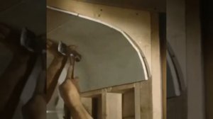 Как делали перегородки из гипсокартонных листов в 50-х годах?