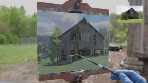 Живопись маслом на пленэре. Художник Roy Boswell.