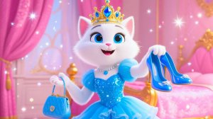 Котенок впервые в жизни пробует макияж - Яркие Мультики. Детские мультики для малышей смотреть