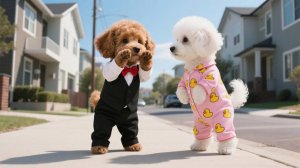 Мама-собака превратила "вонючий" день в лучший день в жизни щенка 🛁🐶✨