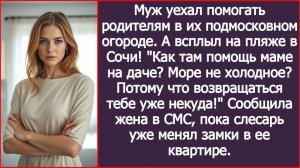 Муж уехал помогать родителям в их подмосковном огороде. А всплыл на пляже в Сочи! | ИСТОРИИ ИЗ ЖИЗНИ