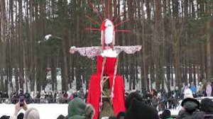 В ожидании сожжения арт-объекта "Яжмасленица". Часть 2 (22.02.26)