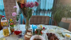 #влог Отмечаем 8 Марта🌷Всех милых дам с праздником💐