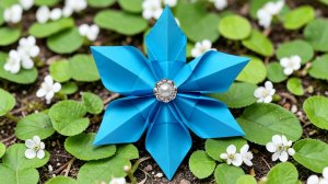 Цветы из бумаги Поделки оригами 8 марта