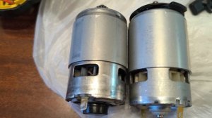 Шуруповерт DeWalt DCD-734-KS - замена двигателя.