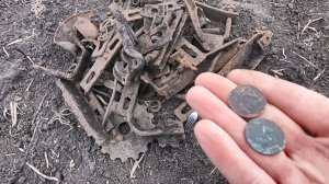 Приборный поиск. Монеты и чермет.