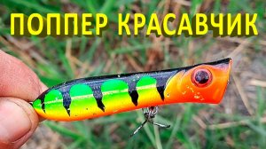 🔥 На ЛУЧШИЙ ПОППЕР клюнула ОГРОМНАЯ ЩУКА. Смогу ее ВЫТЯНУТЬ? Клёвая рыбалка на Sert Killer Pop 🔥