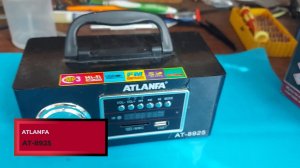 Зависает при старте радио плеер ATLANFA AT-8925