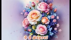 Поздравление с 8 Марта! от музыкального канала ,,МУЗЫКА,,