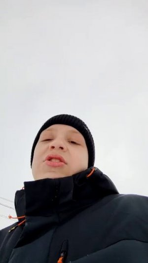 Катаемся с спуска 5 этажей