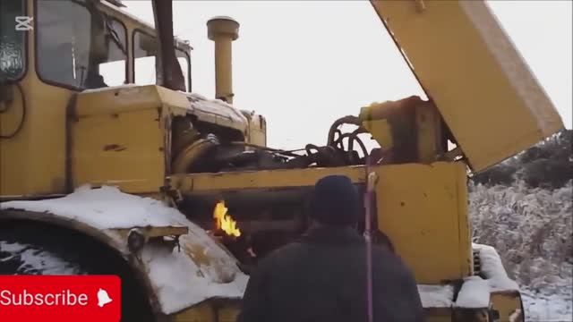 Холодный запуск. Лишь бы дизель не пошел  вразнос