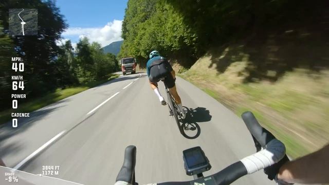 Спуск по Коль-де-Сэзи | Французские Альпы #3