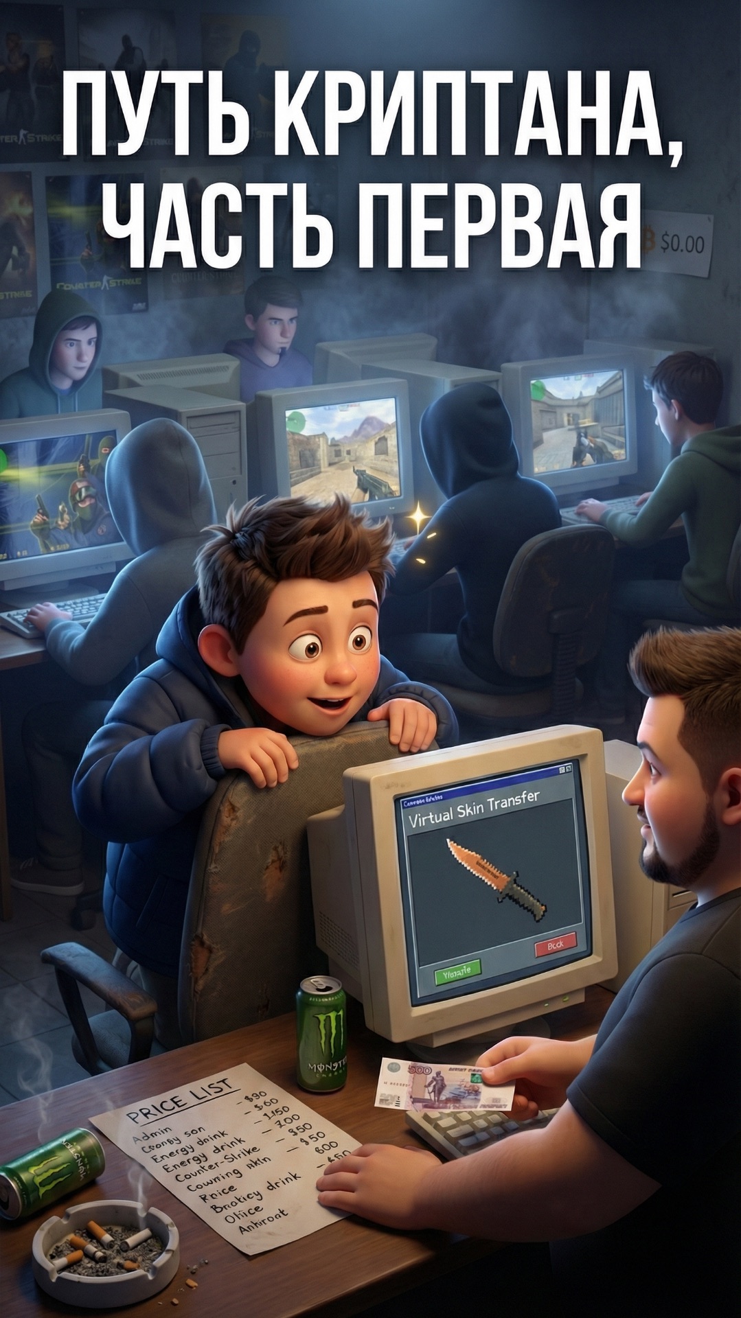 Путь криптана 1-я серия, подпишись чтоб не пропустить новую серию