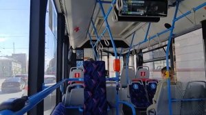 Санкт-Петербург. Поездка на троллейбусе Синара-6254.00 № 3011, маршрут 12