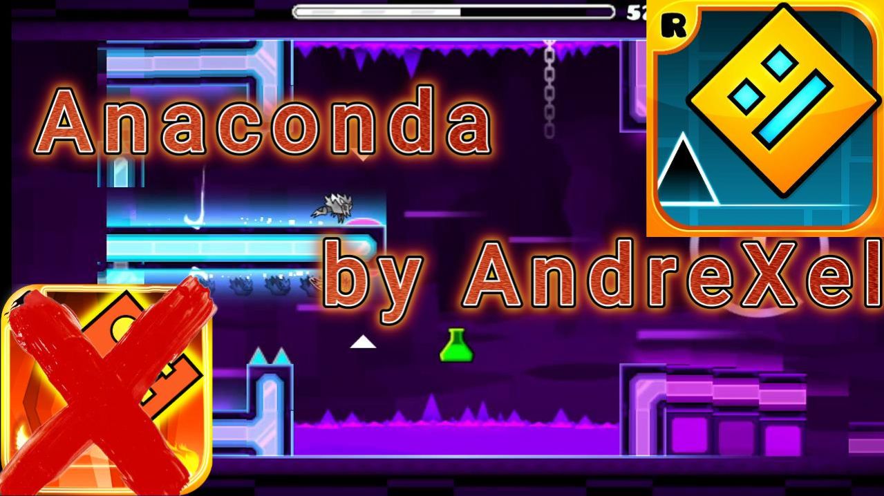 Это не ГД MeltDown!!! Anaconda by Andrexel / Daily Level (All Coins)