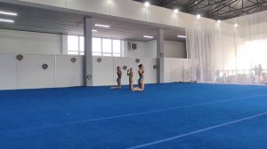 ТР 1 спортивный разряд, Лебедева - Литвинчук - Сергеева, КРОО ФСА, Балансовое упражнение