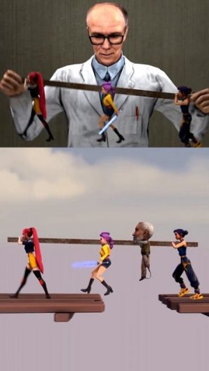 DRЫNDA vs Командная Работа 200 IQ Гугу Гага ЧЕЛЛЕНДЖ #gmod #sfm_1080p60