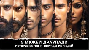 🔥 5 мужей Драупади. История богов и осуждение людей. Причина редкой полиандрии. Из 14 выпуска