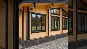 Светлый одноэтажный дом — обзор проекта