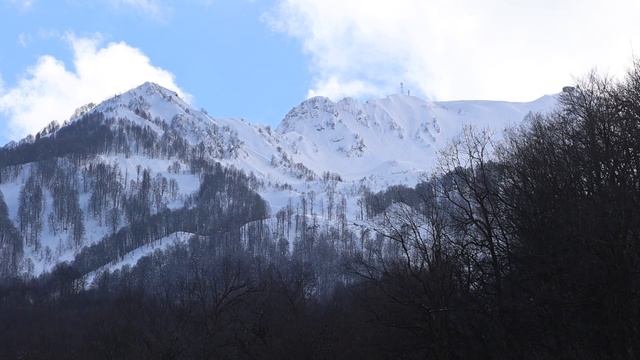 Красная поляна Сочи видеосъёмка