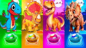 Coffin Dance Динозавры 362 уровень - Мультики про Динозавров | МУЛЬТФИЛЬМЫ ДИНОЗАВРЫ в Tiles Hop