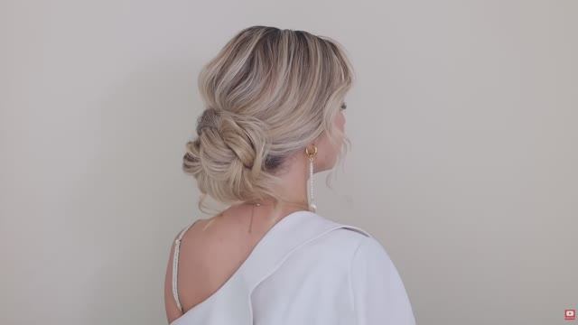 Проще, чем кажется Updo ❤️✨ Свадебная прическа, для гостей на свадьбе, для выпускного