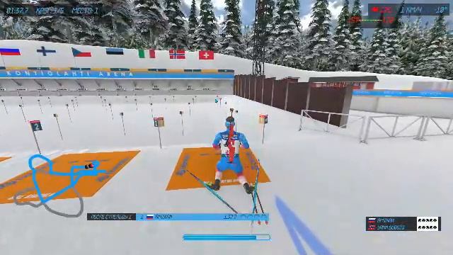 NGL Biathlon 2026 -тренеровка