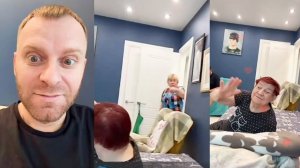 Пришел Проведать Маму! Надя Лезет в Прямой Эфир! Надя Покормила